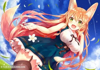 二次元可爱日本女生漫画图片