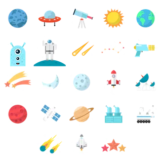 卡通素材外星人