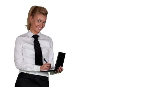 女服务员 PNG免抠