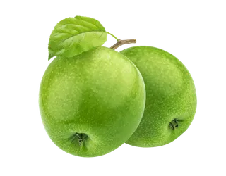 青苹果 (18)水果超市商品白底图免抠实物摄影png格式图片透明底