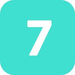 数字 7免抠(256x256)