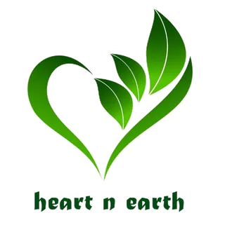 绿叶爱心绿色卡通