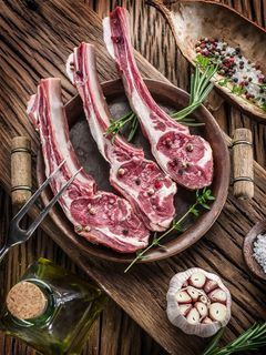 肉类动物排骨食物 肉类动物排骨食物