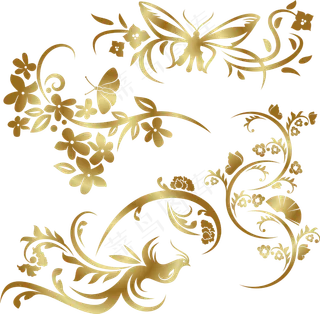 古典花纹素材图片下载