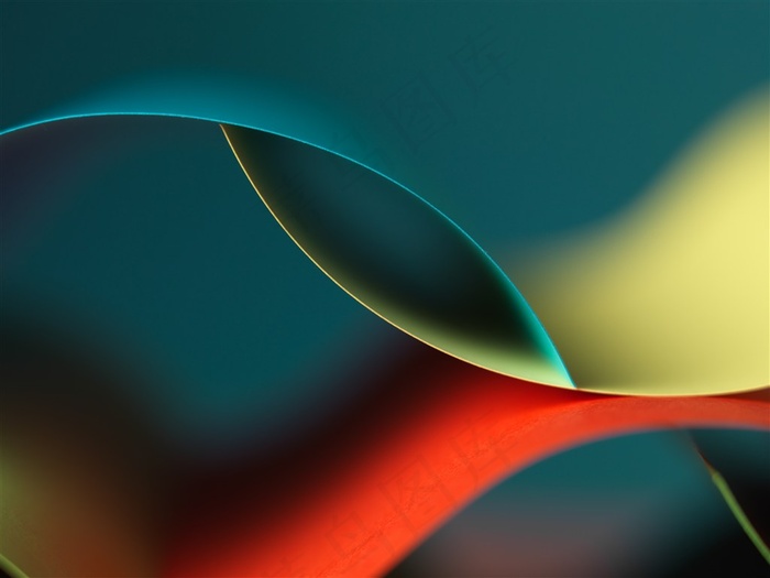 3d彩纸渐变线条效果高清图片