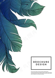 唯美植物树枝装饰画