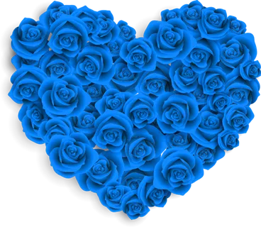 蓝色妖姬玫瑰花情人节