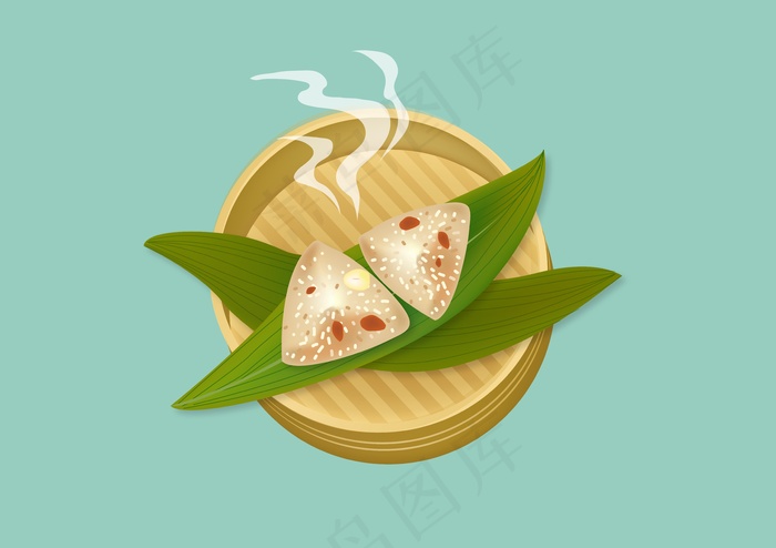 粽子 端午节 粽子海报模版