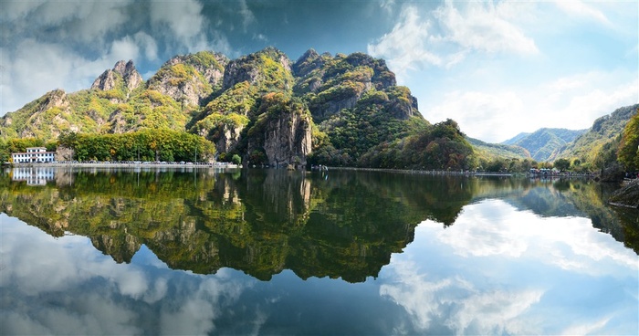 关门山美丽全景