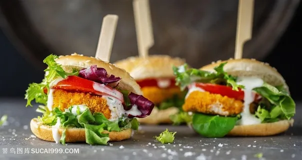 美味汉堡高清图片 美味汉堡高清图片