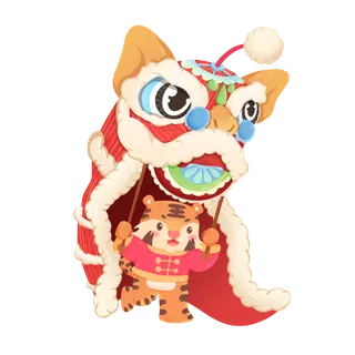 2022虎年新年春节老虎