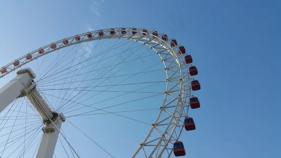 大型摩天轮局部图片 大型摩天轮局部图片