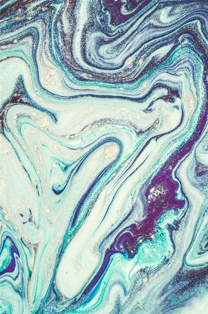 唯美浅色蓝色系大理石背景图片