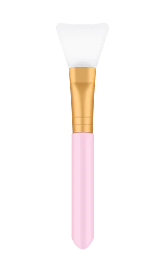 粉色面膜硅胶刷