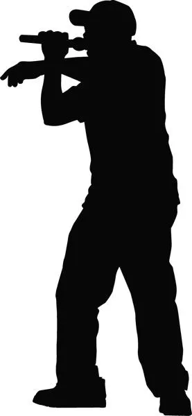 说唱歌手 PNG免抠(277x600)