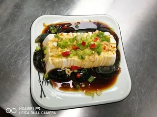 皮蛋嫩豆腐餐饮菜单高清图