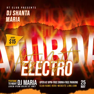 设计晚会海报psd素材