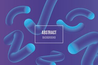 抽象几何蓝色背景