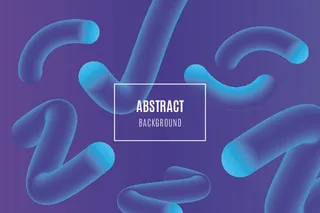 抽象几何蓝色背景