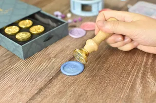 印章 蜡印章 浮雕 礼盒信封封口 (24)