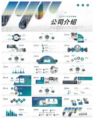 33套商业路演PPT模板合集 (11)预览图