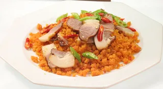 腌肉炸辣椒（炸辣椒、腊肉）微辣