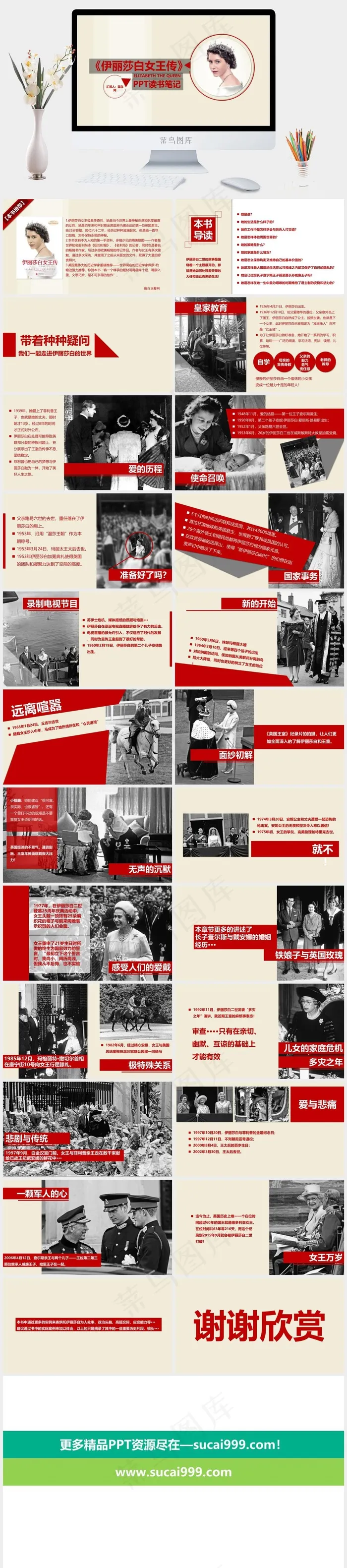 灰色简洁标准PPT模板