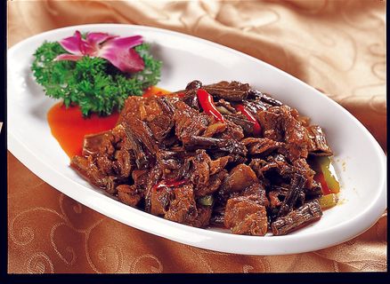 CXC06450烟笋烧牛腩38元