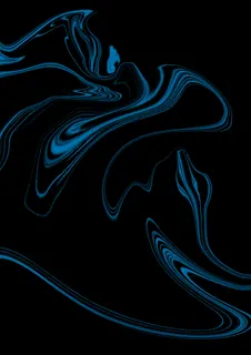 蓝色流动黑色背景画册