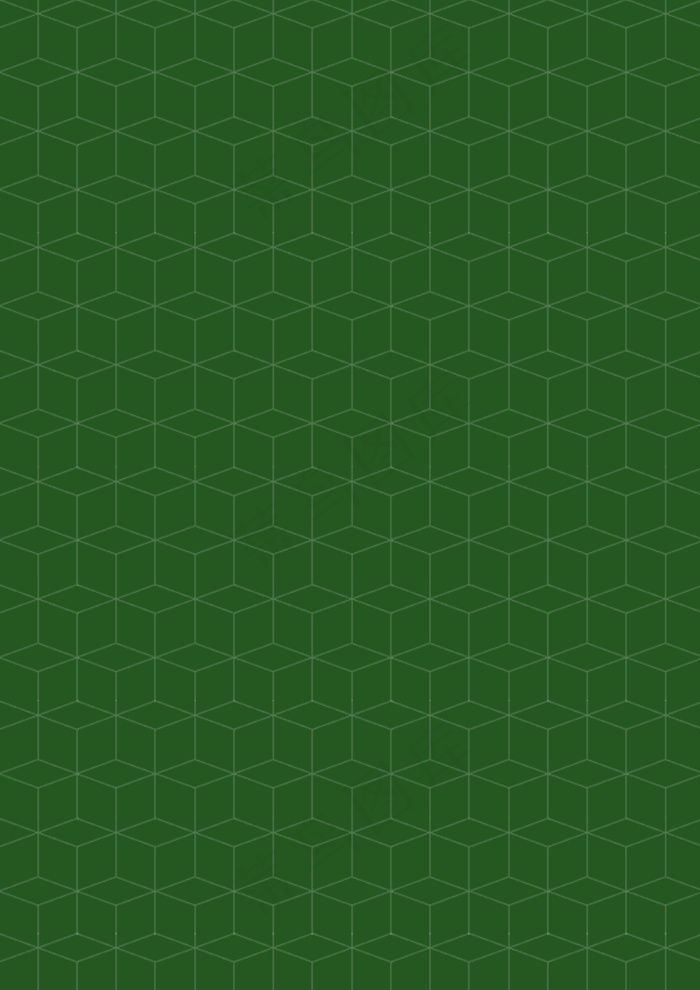 背景纹理素材绿色立方体简约