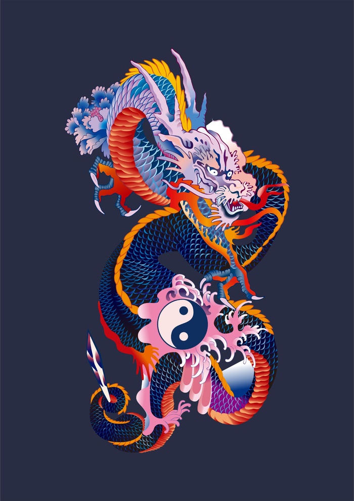 道家巨龙阴阳八卦阵18