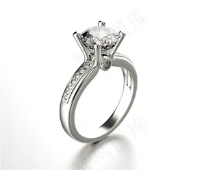 漂亮的钻石戒指高清图片素材