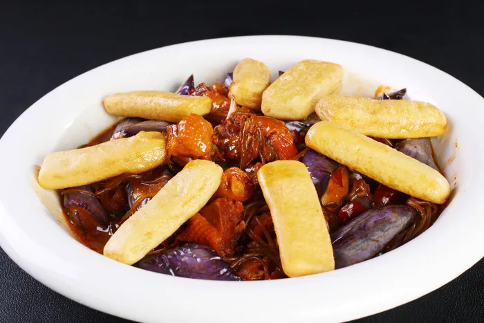R00043茄子粉条炒鸡 (2)