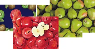 水果季 苹果 梨 弥猴桃 叶