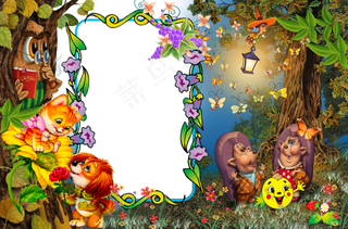 卡通相框素材图片下载