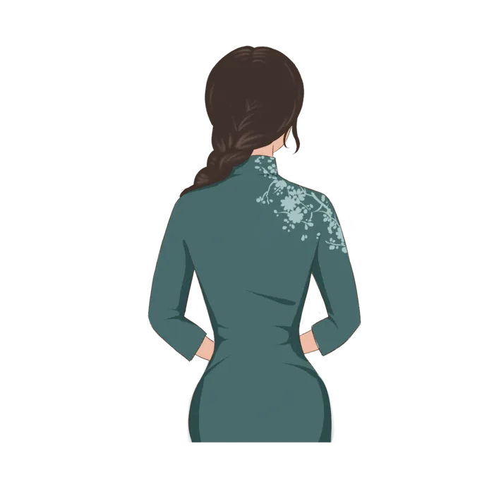 传统旗袍美女 (70)