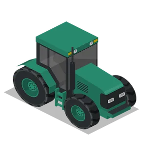 绿色农用车现代农业