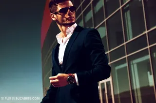 时尚帅哥写真高清图