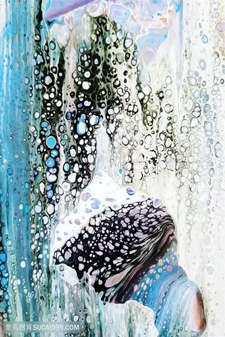 水彩水墨唯美艺术油画