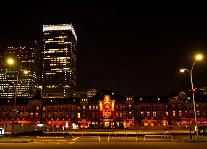 高清唯美城市夜景高楼大厦