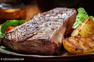 美味烧烤牛肉高清图