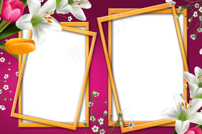 花边相框素材图片下载