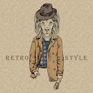 拟人动物 卡通头像