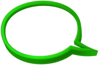 语音气球 PNG免抠