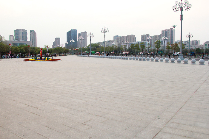 城市广场建筑高楼大厦