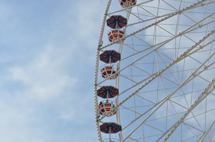 浪漫摩天轮摄影 浪漫摩天轮摄影