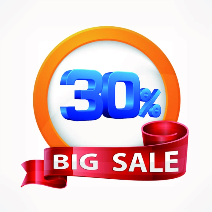 免抠打折促销标签