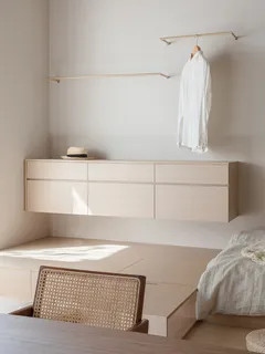 现代简约北欧书房书桌书架花架置物架(14)