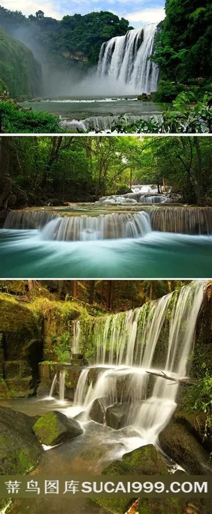 流水瀑布摄影素材 流水瀑布摄影素材