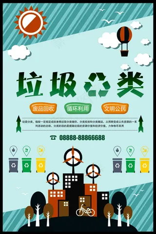 垃圾分类海报